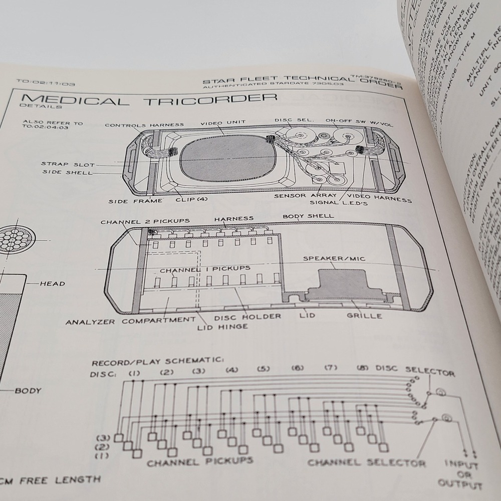 Franz Joseph Star Trek Technical Manual & Concordance Book Club 1st Ed Good - Picture 11 of 16